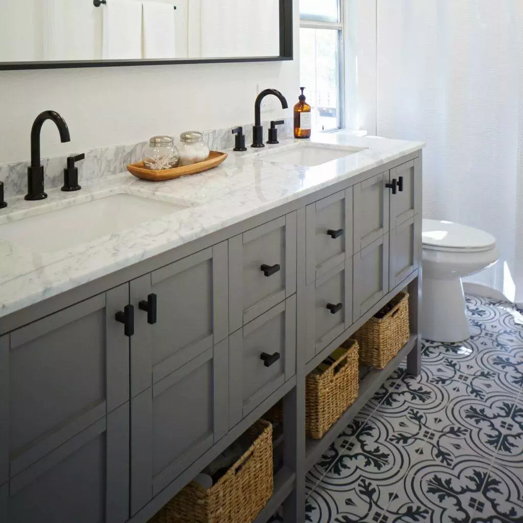 Bathroom Double Sink Countertops 3