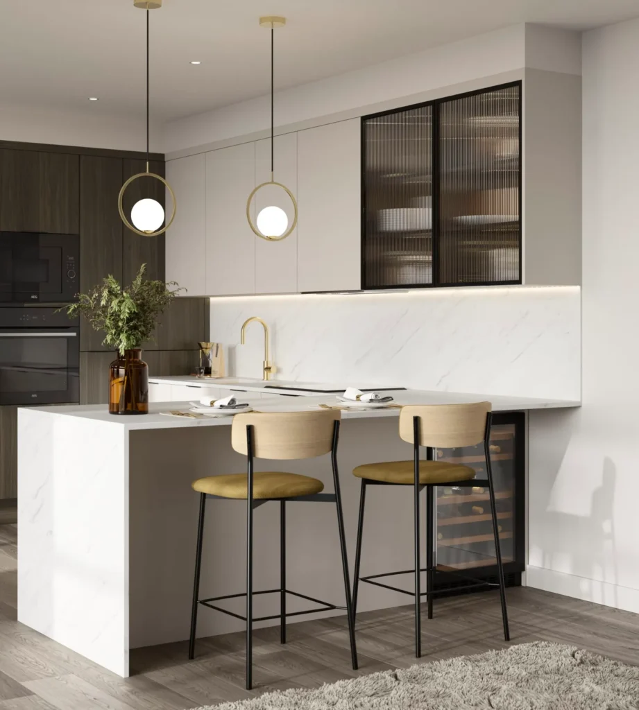 Discover the Joys of a Kitchen with Breakfast Bar 2