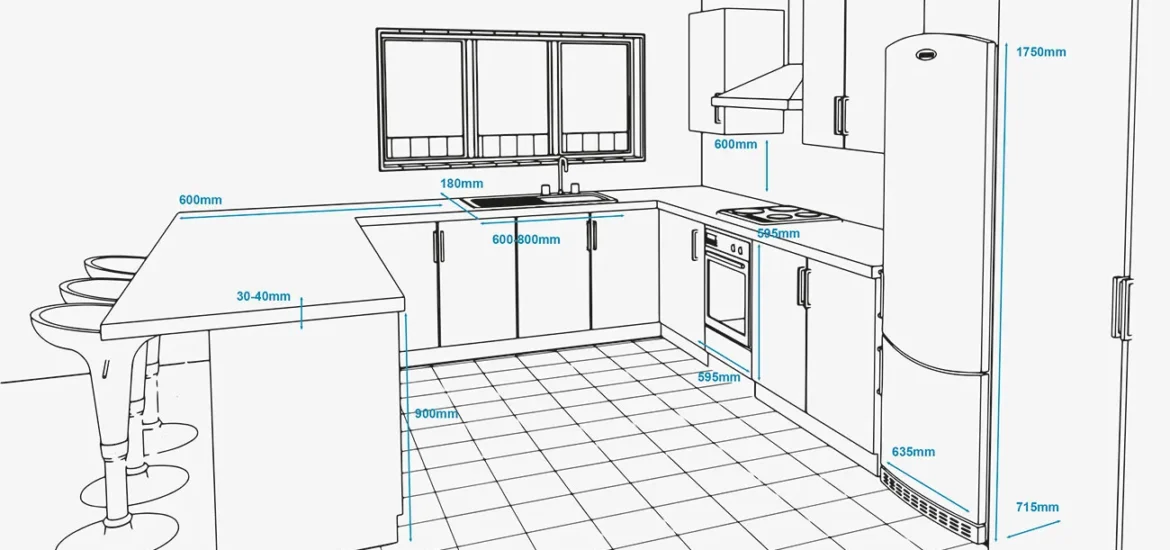 Kitchen Cabinet Dimensions Standard