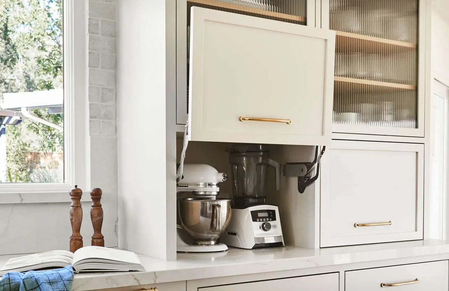 Appliance Garage Ideas for a Clutter-Free Kitchen - WellCraft Kitchens